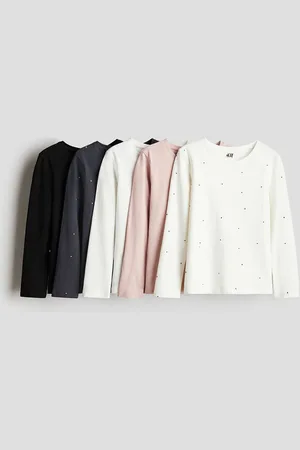 H&M 5-Pack Jersey Tops