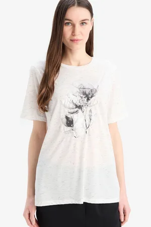 DeFacto Women Printed T-shirt