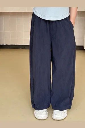 LULU & SKY Girls Straight Fit High-Rise Culottes Trousers