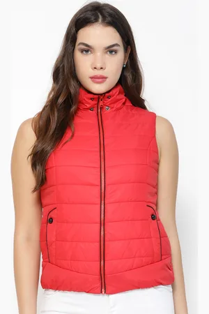 Gipsy Women Red Solid Jacket