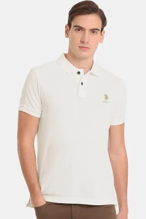 Ralph Lauren Men Plus Size Polo Collar Slim Fit Cotton T-shirt