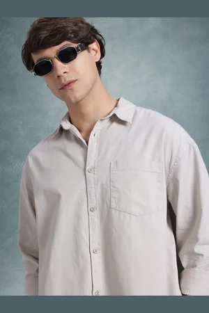 Roadster The Life Co. Men Pure Cotton Relaxed Fit Casual Shirt