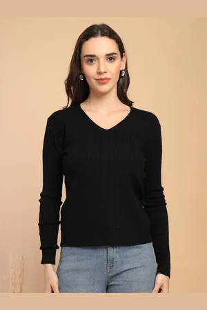 Gipsy Women Striped V-neck Pullover
