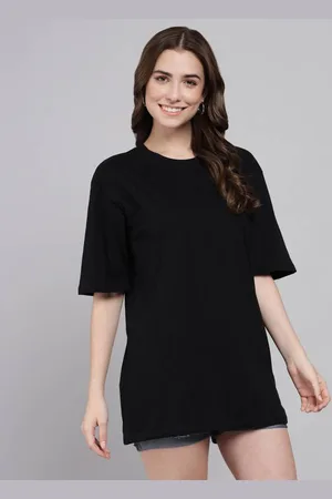 Roadster The Lifestyle Co Round Neck Oversized T-Shirt