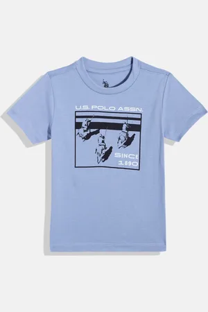 Ralph Lauren Boys Brand Logo Printed Pure Cotton T-shirt