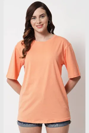 Roadster The Lifestyle Co Cotton Round Neck Oversized T-Shirt