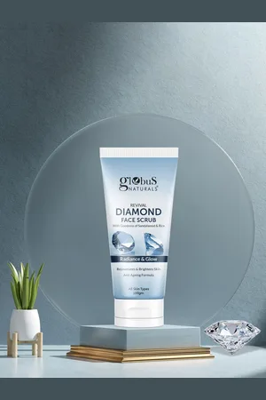 Globus Revival Set Of 5 Diamond Face Scrub - 100g Each