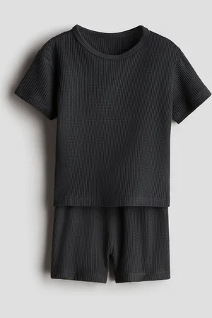 H&M 2-Piece Waffled Cotton Set