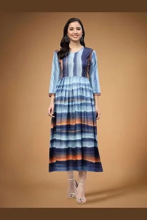 Moda Rapido Print Applique Fit & Flare Dress
