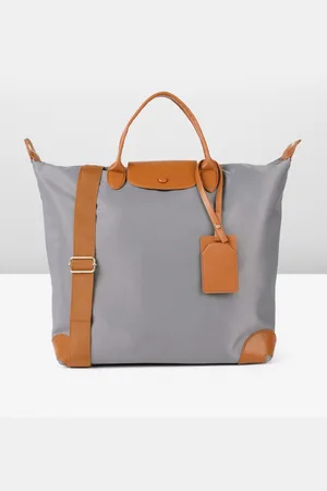 Mast & Harbour Oversized Shopper Handheld Bag with Cut Work