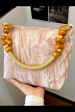 Stylecast Textured Structured Handheld Bag with Quilted