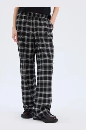 DeFacto Women Checked Trousers