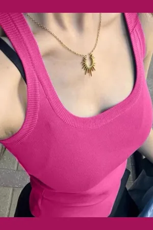 HERE&NOW Women Scoop Neck Tank Top