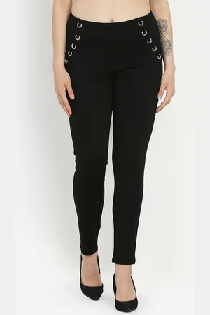 Vivienne Westwood Women Black Solid Treggings