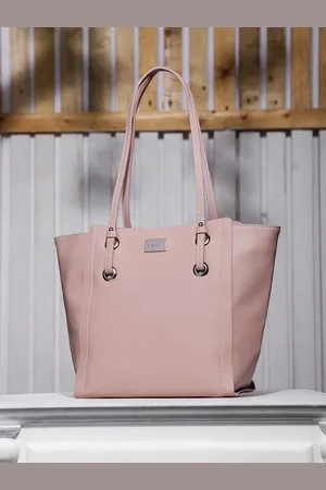 DressBerry Pink Solid Shoulder Bag