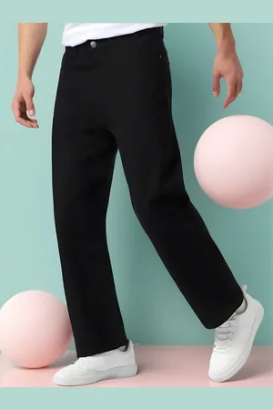 Moda Rapido Men Straight Fit Slash Knee Jeans
