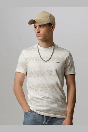 The Bear House Men Graphic Printed Slim Fit Pure Cotton T-shirt