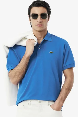 Lacoste Men Polo Collar Applique T-shirt