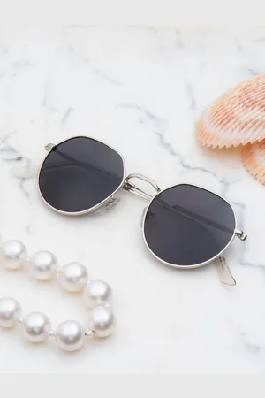 Ted Smith Unisex Round Sunglasses with Polarised Lens GEORGE_C11