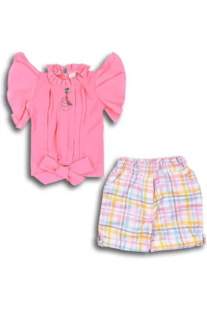 Wish Karo Girls Top with Shorts