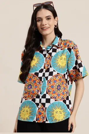 HERE&NOW Conversational Print Casual Shirt