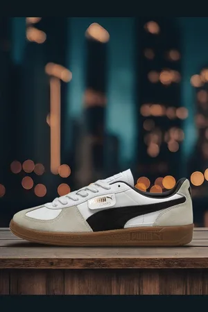 PUMA Unisex Palermo Lth Patterned Leather Sneaker