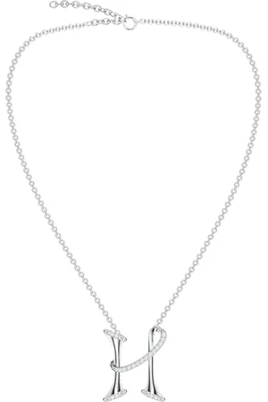 Kicky And Perky Rhodium-Plated Contemporary Pendants with Chains