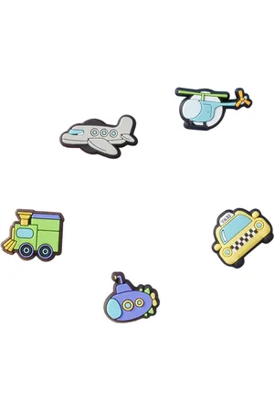 Crocs Pack Of 5 Tiny Vehicles Jibbitz