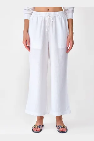 COVER STORY Women Solid Mid-Rise Regular Fit Trousers