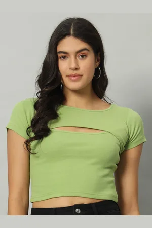 Broowl Georgette Crop Top