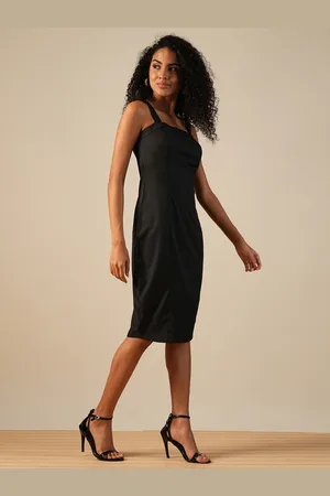 Globus Women Shoulder Straps Sheath Knee Length Dress