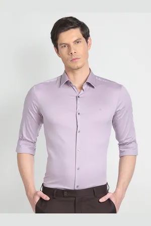 Arrow Super Slim Skinny Fit Spread Collar Formal Shirt