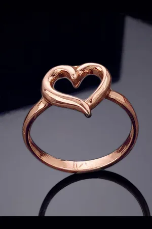 ESTELE Rose Gold-Plated Finger Ring