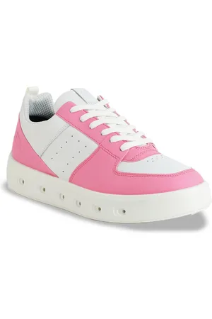 Ecco Women Street 720 Bubblegum Leather Regular Sneakers