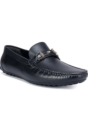 ROSSO BRUNELLO Men Textured Formal Loafers