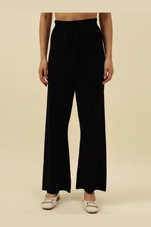 BEATNIK Women Smart Wide Leg High-Rise Trousers