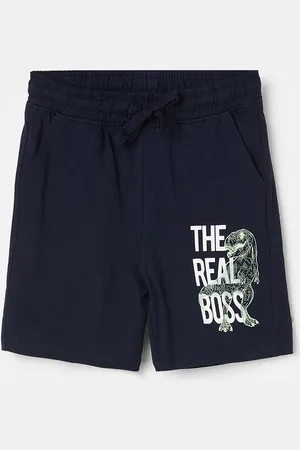Lifestyle Boys Graphic Printed Pure Cotton Shorts