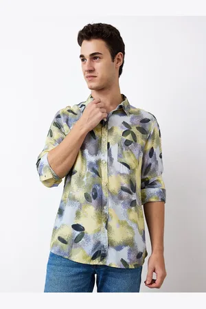 SPYKAR Men Slim Fit Printed Casual Shirt