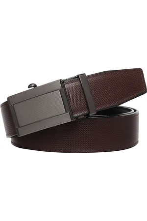 Provogue Men Textured Reversible Formal Belt