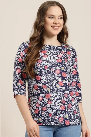 HERE&NOW Floral Printed Kurti