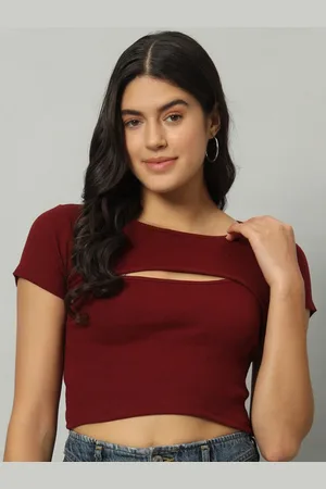 Broowl Georgette Crop Top