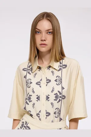 COVER STORY Women Ethnic Motifs Printed Casual Shirt