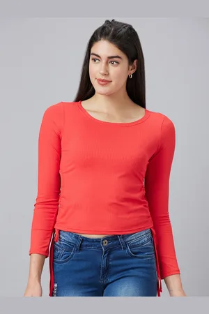 Globus Long Sleeves Tie-Ups Fitted Top