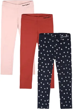 Peter England Girls Pack Of 3 Ankle-Length Leggings