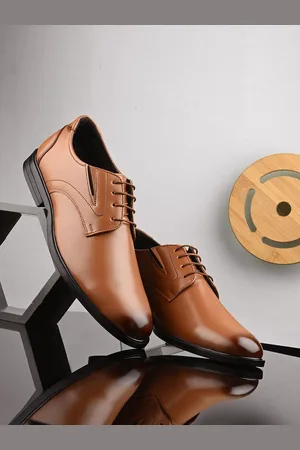 Eego Italy Men Plus Size Padded Formal Oxfords