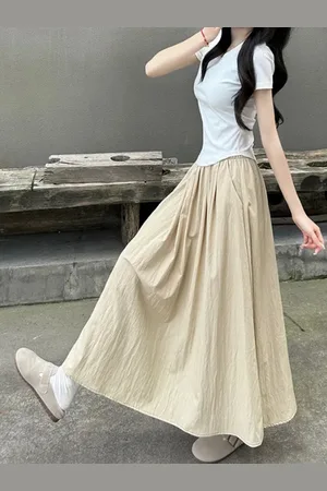 DressBerry Flared Maxi Skirt