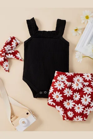 LULU & SKY Girls Top with Shorts