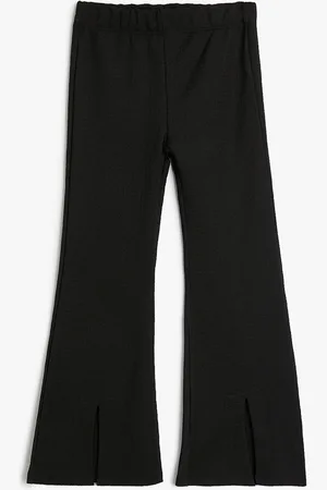 Koton Girls Flared Bootcut Trousers