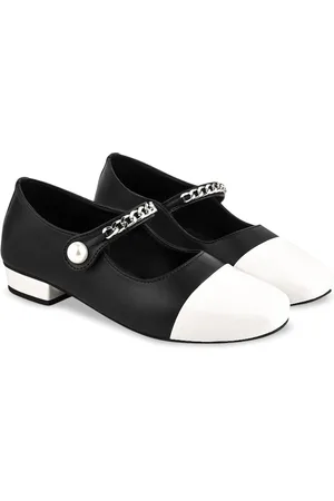 Shoetopia Girls Closed Back Block Shoes