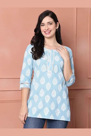 Rajnandini Women Cotton Printed Ethnic Tunic